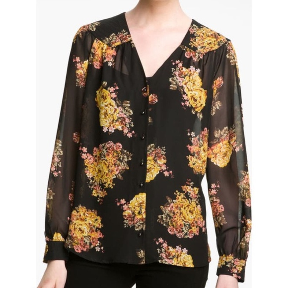 Bellatrix || Floral Blouse